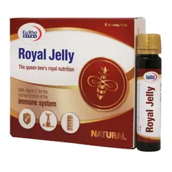 ویال خوراکی رویال ژلی یوروویتال 6 عدد
