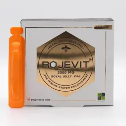 ویال خوراکی ژل رویال روژویت زیست تخمیر 10 عدد