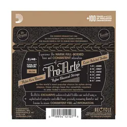 سیم گیتار کلاسیک Daddario مدل EJ46 اصل آمریکا