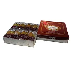 کیک یزدی سلفونی جعبه 24 تایی شیرینی حاج خلیفه رهبر یزد