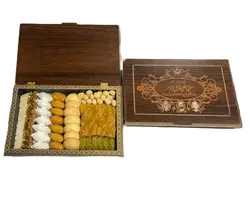 شیرینی مخلوط طرح خاتم حاج خلیفه رهبر 1.200 کیلوگرمی