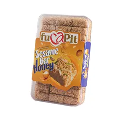 کنجد بار عسلی جعبه کریستالی  300 گرمی