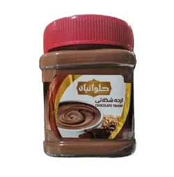 ارده شکلاتی حلوائیان یزد حجم 400 گرمی