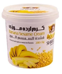 کرم ارده موزی شیررضا 200 گرمی