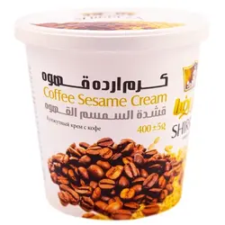 کرم ارده قهوه شیررضا 400 گرمی