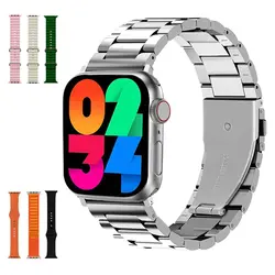 ساعت هوشمند ورنا مدل W45 MAX مجموعه 7 بندی - فروشگاه اینترنتی ورنا آی تی