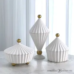 جینجر جار/شکلات خوری رومیزی دکوراتیو مدرن کد10337