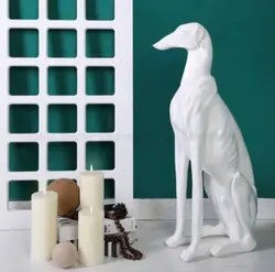 مجسمه سگ شکاری کد219