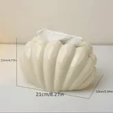 باکس دستمال کاغذی رومیزی طرح صدف کد732