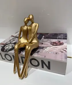 دکوری لبه کتاب و میزی طرح عاشق  کد10351