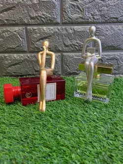 ست مجسمه دکوری لبه میز_کتابی کتابخوان  کد1036