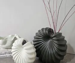 گلدان رومیزی مدل صدف کد10357