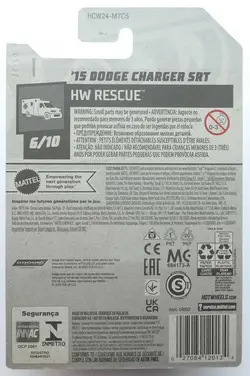 ماشین فلزی هات ویلز 15 دوج چارجر Hot Wheels 15 Dodge Charger SRT