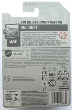ماشین فلزی هات ویلز ولوو 240 دریفت واگن Volvo 240 Drift Wagon