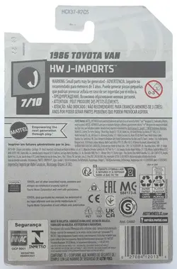 ماشین فلزی هات ویلز تویوتا ون 1986 مدل Hot Wheels 1986 Toyota Van