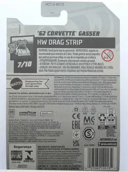 ماشین فلزی هات ویلز 62 کوروت گسر Hot Wheels 62 Corvetet Gasser