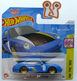 ماشین فلزی هات ویلز مدل 96 پورشه کاررا Hot Wheels 96 Porsche Carrera