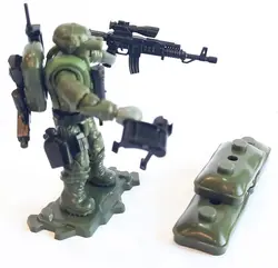 مینی فیگور لگویی «سرباز نیروی ویژه با تجهیزات نظامی» XJ-981F