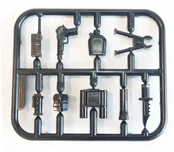 مینی فیگور لگویی «سرباز نیروی ویژه با تجهیزات نظامی» XJ-981A