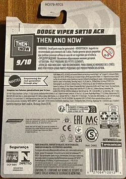 ماشین فلزی هات ویلز «دوج ویپر SRT10 ACR»