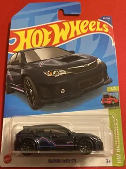 ماشین فلزی هات ویلز «سوبارو WRX STI»