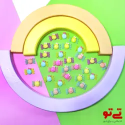 لوازم جانبی DIY طرح آب نبات پاپیونی مدل 1959