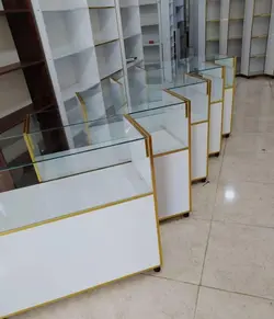 ویترین فروشگاهی و میز پیشخوان ام دی اف