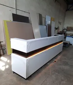 میز پیشخوان و کانتر اداری و فروشگاهی ام دی اف مدرن اهواز