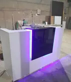 کانتر و میز پیشخوان اداری و فروشگاهی منشی و مدیریت اهواز ام  دی اف