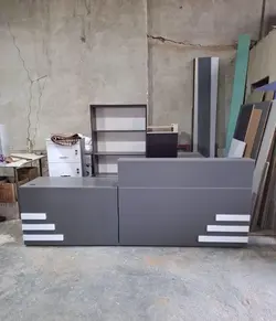 میز پیشخوان و میز مدیریت و منشی اداری و فروشگاهی مدرن ام دی اف