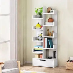 کتابخانه و قفسه های مدرن ام دی اف استند و بوفه دکور خانه