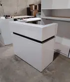 میز پیشخوان مدرن بوتیک فروشگاهی سالن ارایشی ام دی اف مدرن اهواز