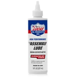 مکمل روغن روان کننده یاتاقان و میل سوپاپ لوکاس مدل Assembly Lube حجم 237 میلی لیتر