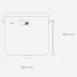 فلاش تانک روکار سایه برند فرپود F004 ویلما شاپ