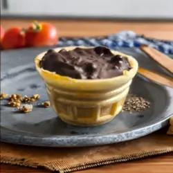 خرما فنجانی شکلاتی