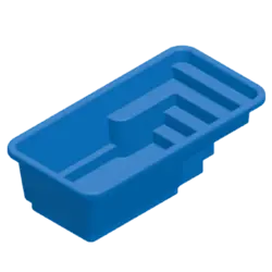 استخر پیش ساخته مدل دز DEZ Fiberglass Pool - هوم تجهیز