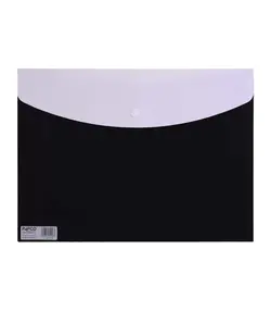 پوشه دکمه دار جیبدار متالیک پاپکو A4-113BC