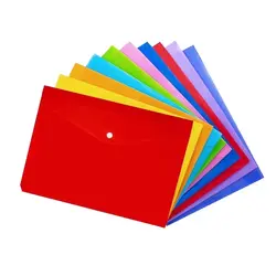 پوشه دکمه دار مدل مارال A4  بسته 24 عددی