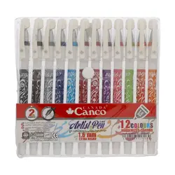 خودکار کنکو مدل آرتیست خوشنویسی بسته 12 عددی