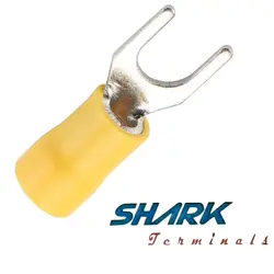 سرسیم دوشاخ روکش دار برند شارک (SHARK) سایز 6 پیچ 5 مدل SV5.5-5 بسته 100 عددی