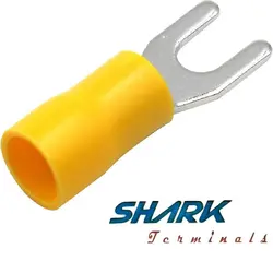 سرسیم دوشاخ روکش دار برند شارک (SHARK) سایز 6 پیچ 4 مدل SV5.5-4 بسته 100 عددی