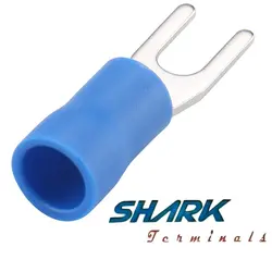سرسیم دوشاخ روکش دار برند شارک (SHARK) سایز 2.5 پیچ 4 مدل SV2-4 بسته 100 عددی