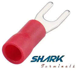 سرسیم دوشاخ روکش دار برند شارک (SHARK) سایز 1.5 پیچ 3 مدل SV1.25-3 بسته 100 عددی
