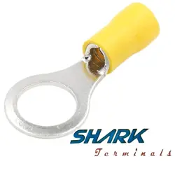 سرسیم حلقوی روکش دار (SHARK) سایز 6 سوراخ 10 مدل RV5.5-10 بسته 100 عددی