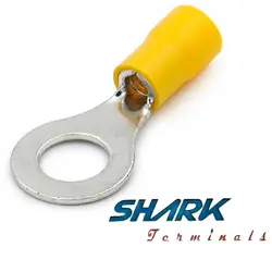 سرسیم حلقوی روکش دار (SHARK) سایز 6 سوراخ 4 مدل RV5.5-4 بسته 100 عددی