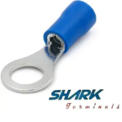 سرسیم حلقوی روکش دار (SHARK) سایز 2.5 سوراخ 6 مدل RV2-6 بسته 100 عددی