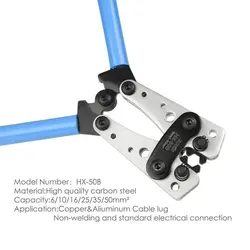 انبر پرس کابل شو مدل HX-50b سایز 6 / 50 میلیمتر