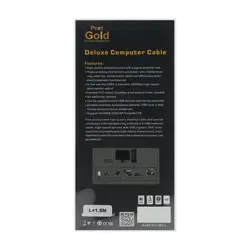 کابل هارد اکسترنال P-Net GOLD USB 3.0 External HDD Cable 1.5m آوینا پی‌سی
