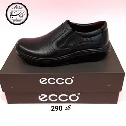 کفش مجلسی مردانه چرم طبیعی تبریز، زیره پیو نرم،  رنگ مشکی 290