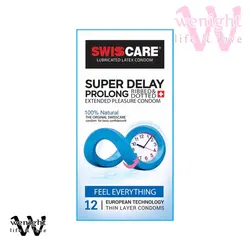 قیمت و خرید کاندوم تاخیری Super Delay سوییس کر - وی نایت